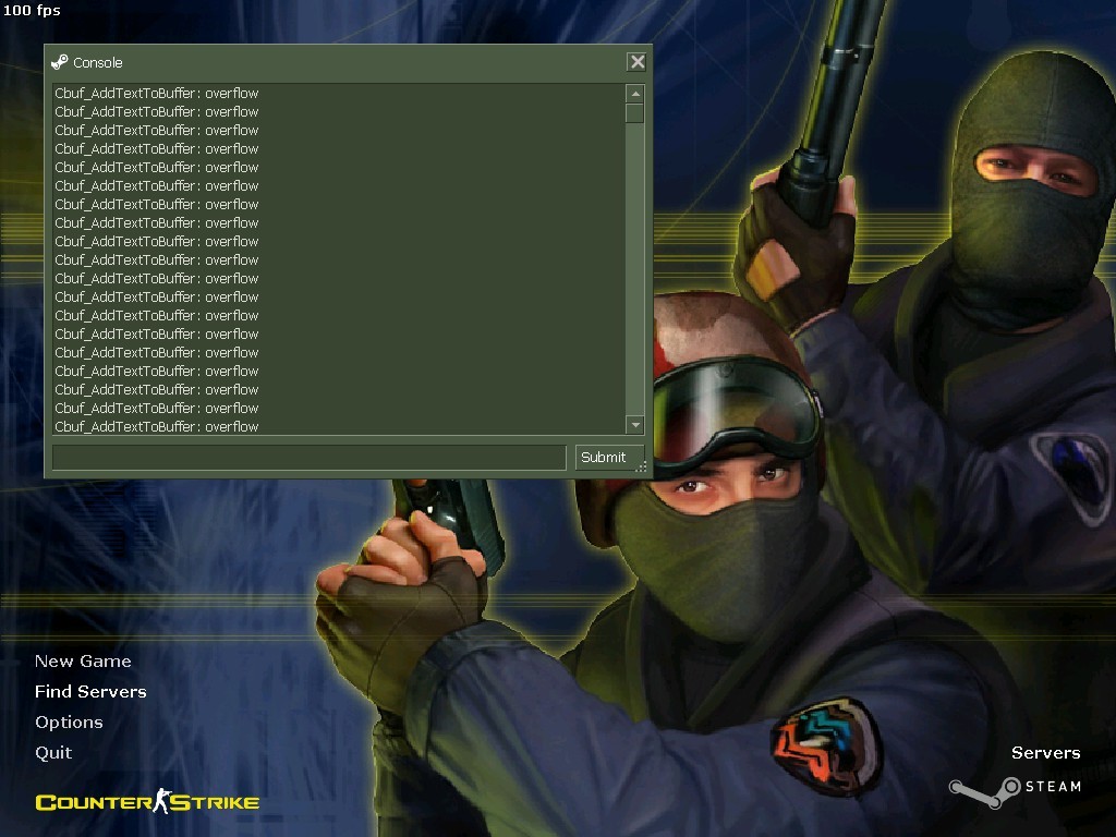 cs 1.6 konsol